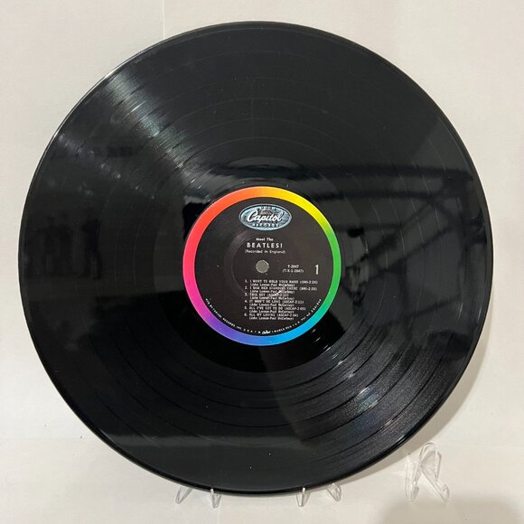 Beatles Album Record LP Meet The Beatles Released 1964 Vintage RARE - Picture 3 of 3